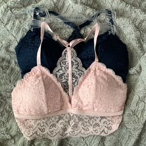 Lace bralettes